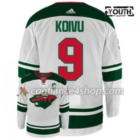 Adidas Maillot de Hockey Minnesota Wild MIKKO KOIVU 9 Blanc Authentic - Enfant
